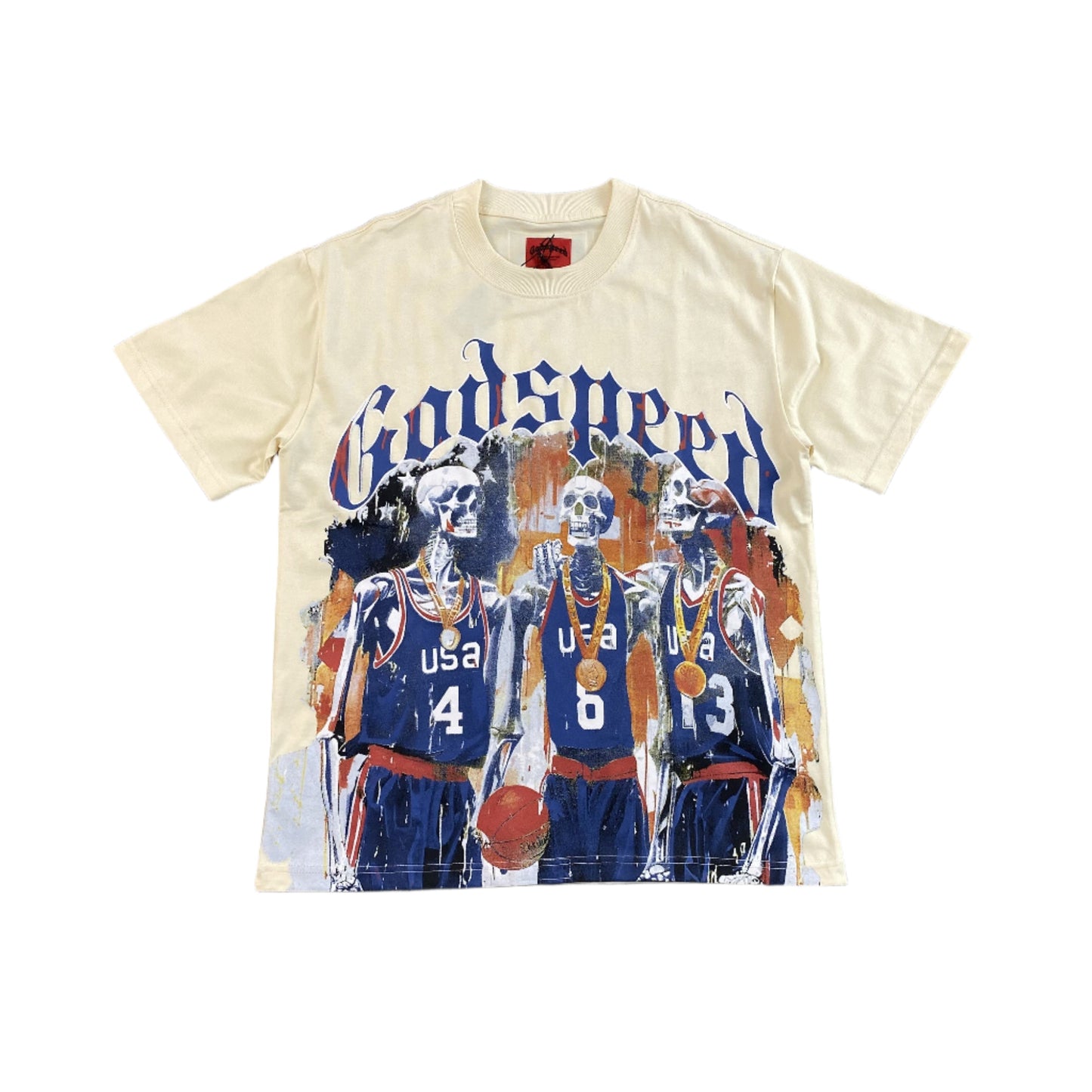 GODSPEED DREAMTEAM 24' T-SHIRT BONE - Phantom Kicks