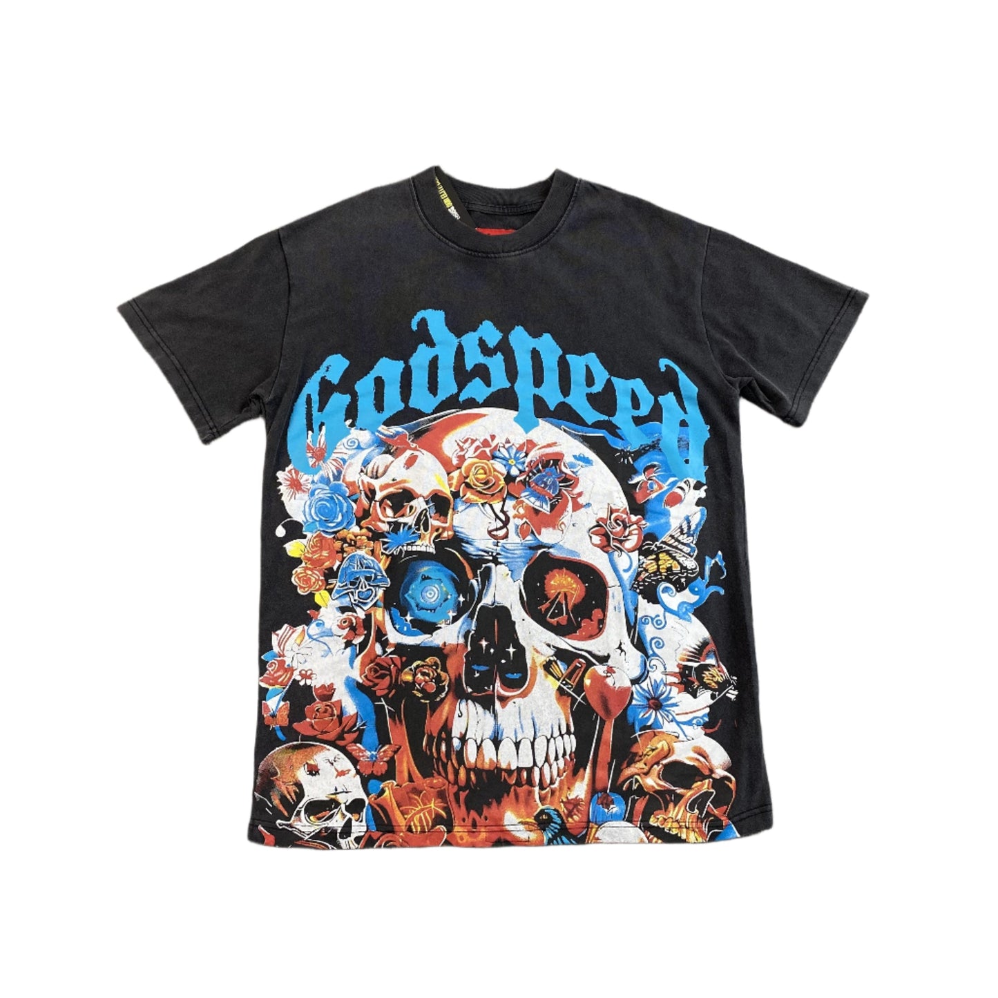 GODSPEED ETERNAL DREAM T-SHIRT WASHED BLACK - Phantom Kicks