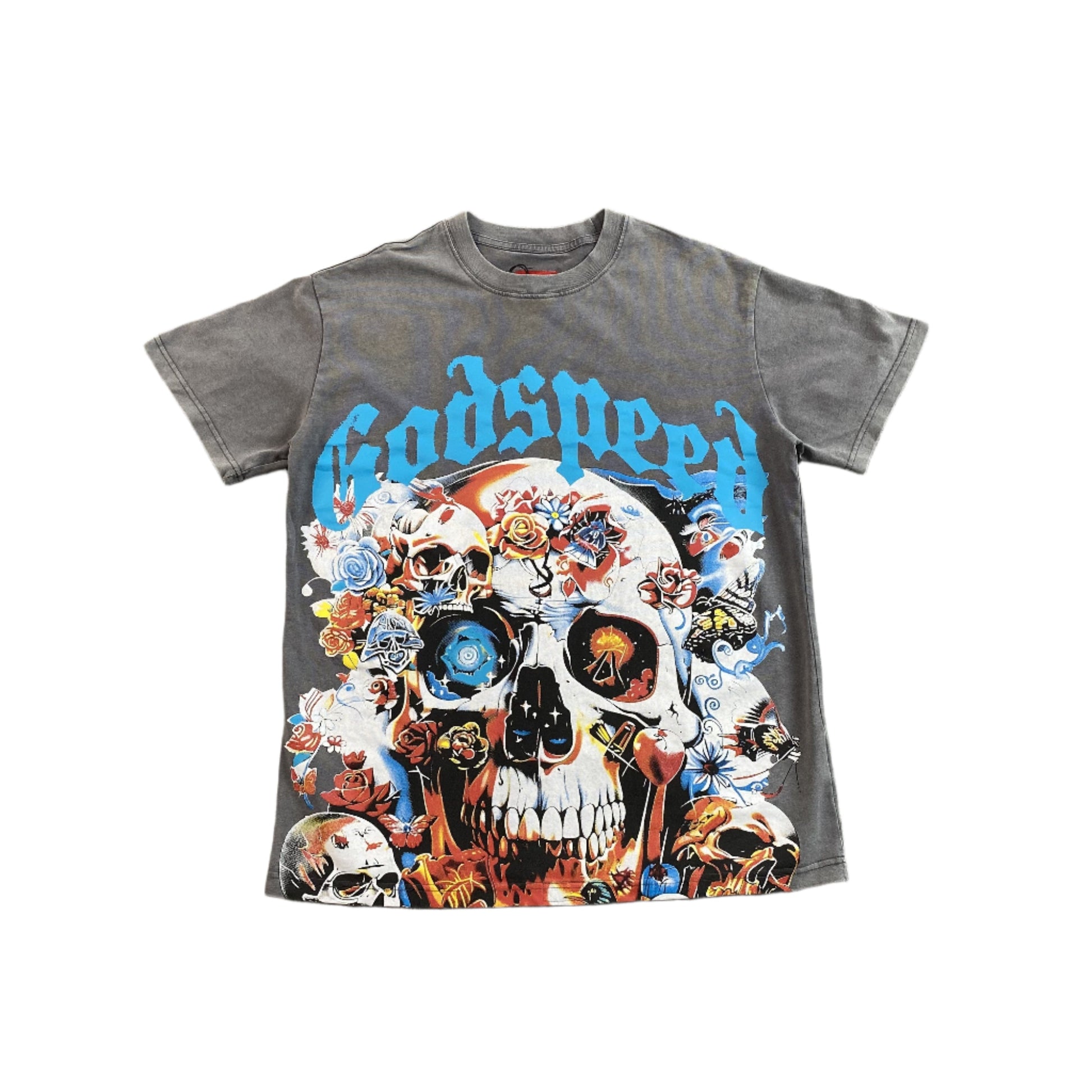 GODSPEED ETERNAL DREAM T-SHIRT WASHED GREY - Phantom Kicks