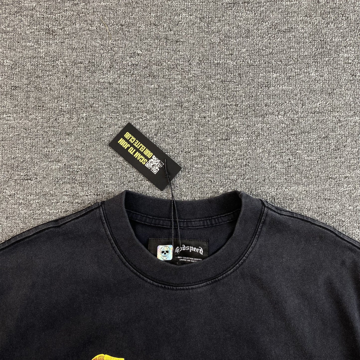 GODSPEED LONG LONELY ROAD T-SHIRT BLACK - Phantom Kicks