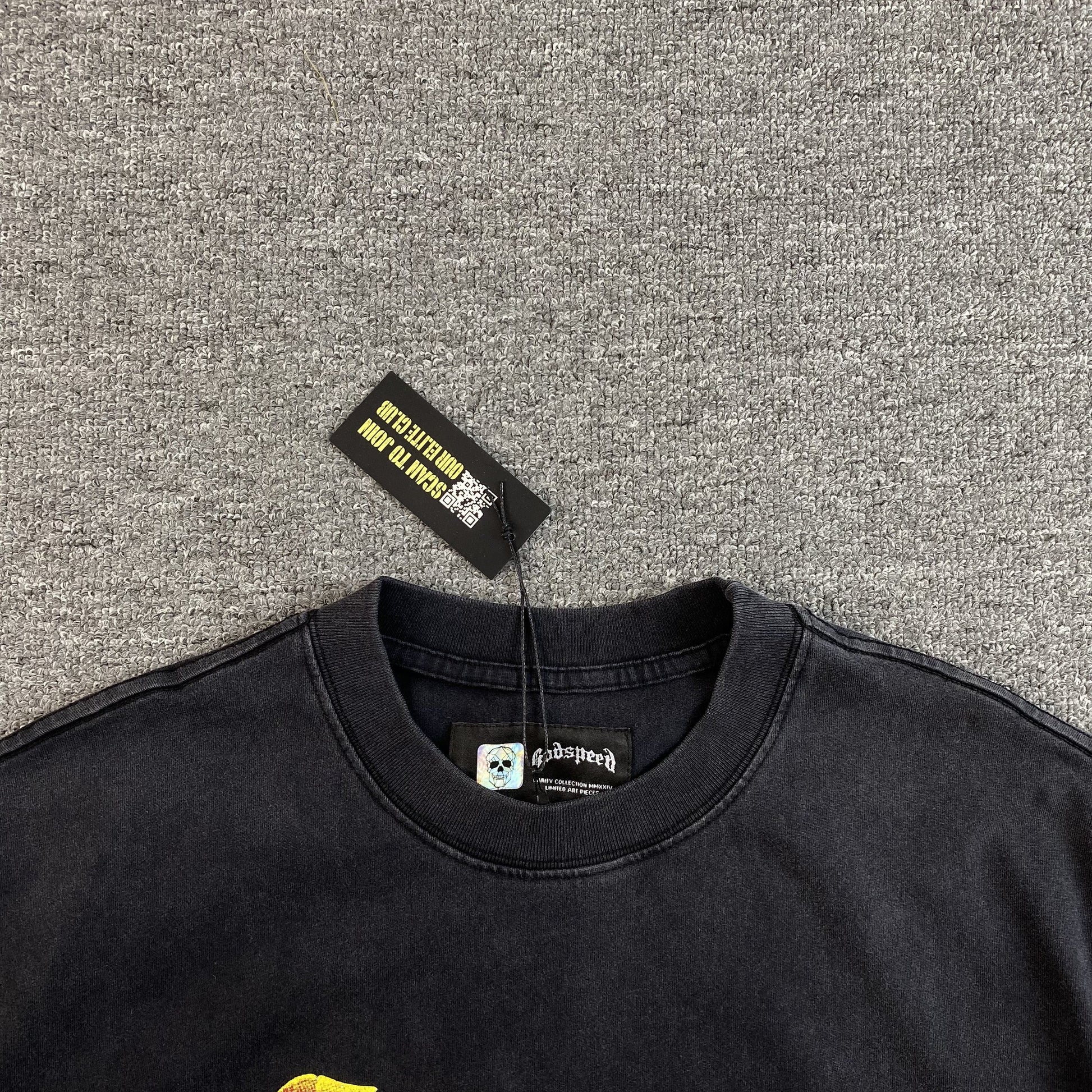 GODSPEED LONG LONELY ROAD T-SHIRT BLACK - Phantom Kicks