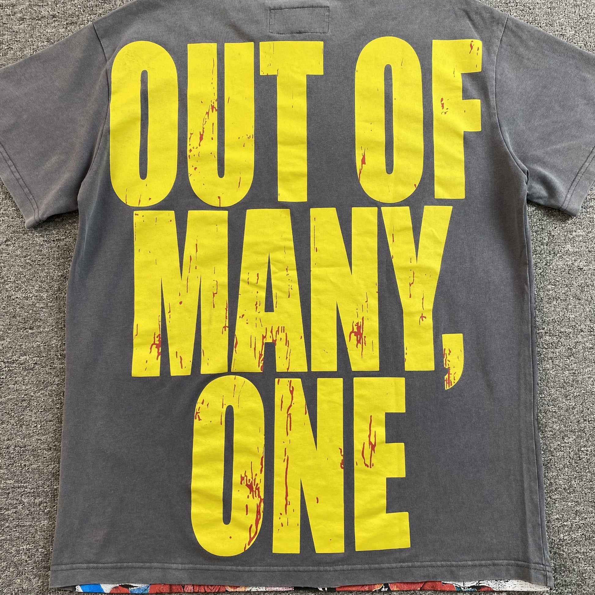 GODSPEED LONG LONELY ROAD T-SHIRT GREY - Phantom Kicks