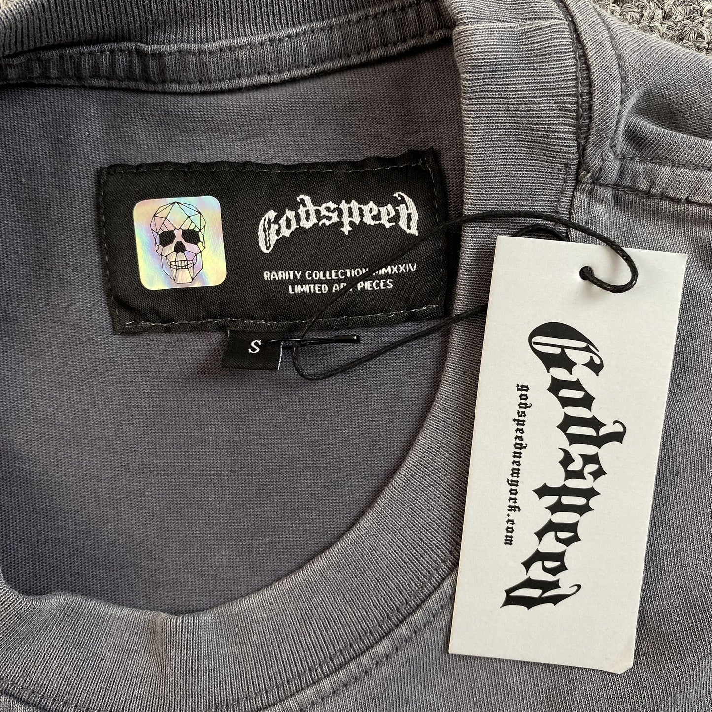 GODSPEED LONG LONELY ROAD T-SHIRT GREY - Phantom Kicks