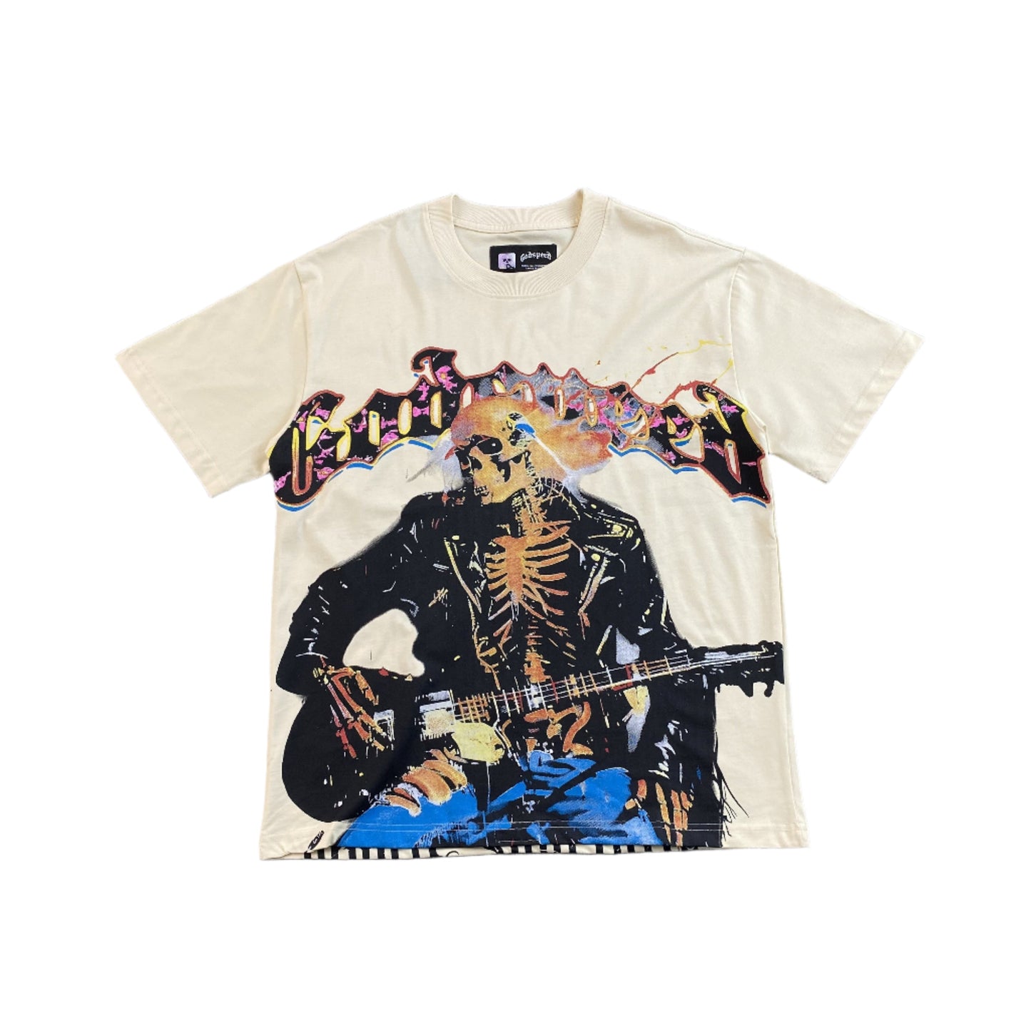 GODSPEED ROCK DREAMS T-SHIRT BONE - Phantom Kicks