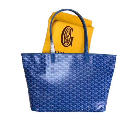 GOYARD ARTOIS PM TOTE BAG BLUE - Phantom Kicks