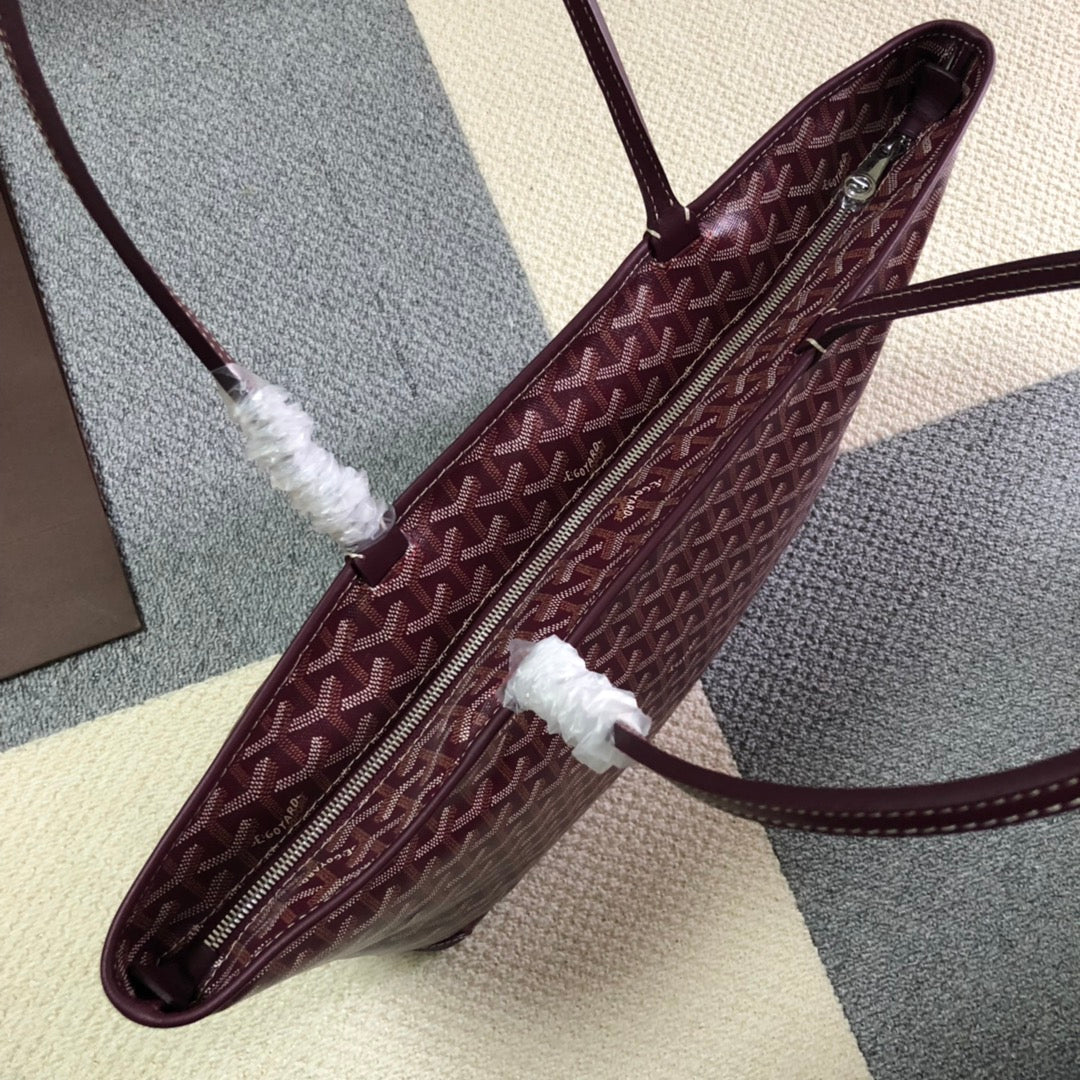 GOYARD ARTOIS PM TOTE BAG BURGUNDY - Phantom Kicks