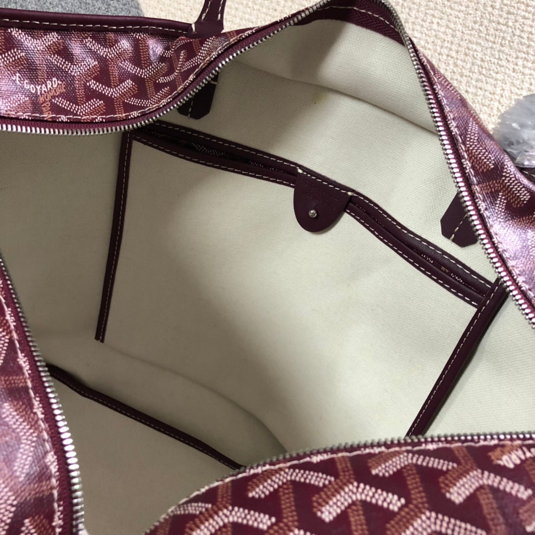 GOYARD ARTOIS PM TOTE BAG BURGUNDY - Phantom Kicks
