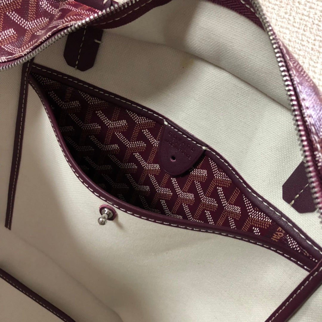 GOYARD ARTOIS PM TOTE BAG BURGUNDY - Phantom Kicks