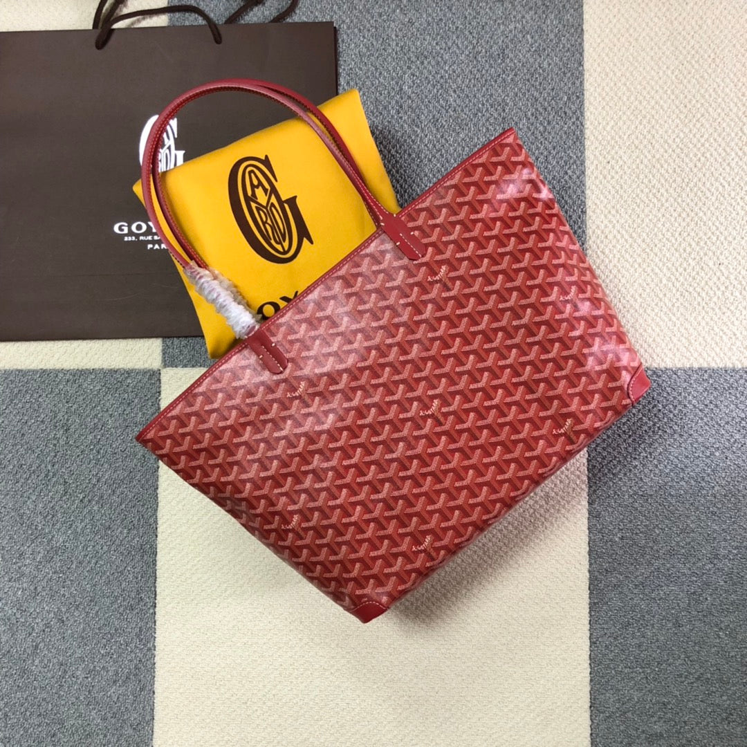 GOYARD ARTOIS PM TOTE BAG RED - Phantom Kicks