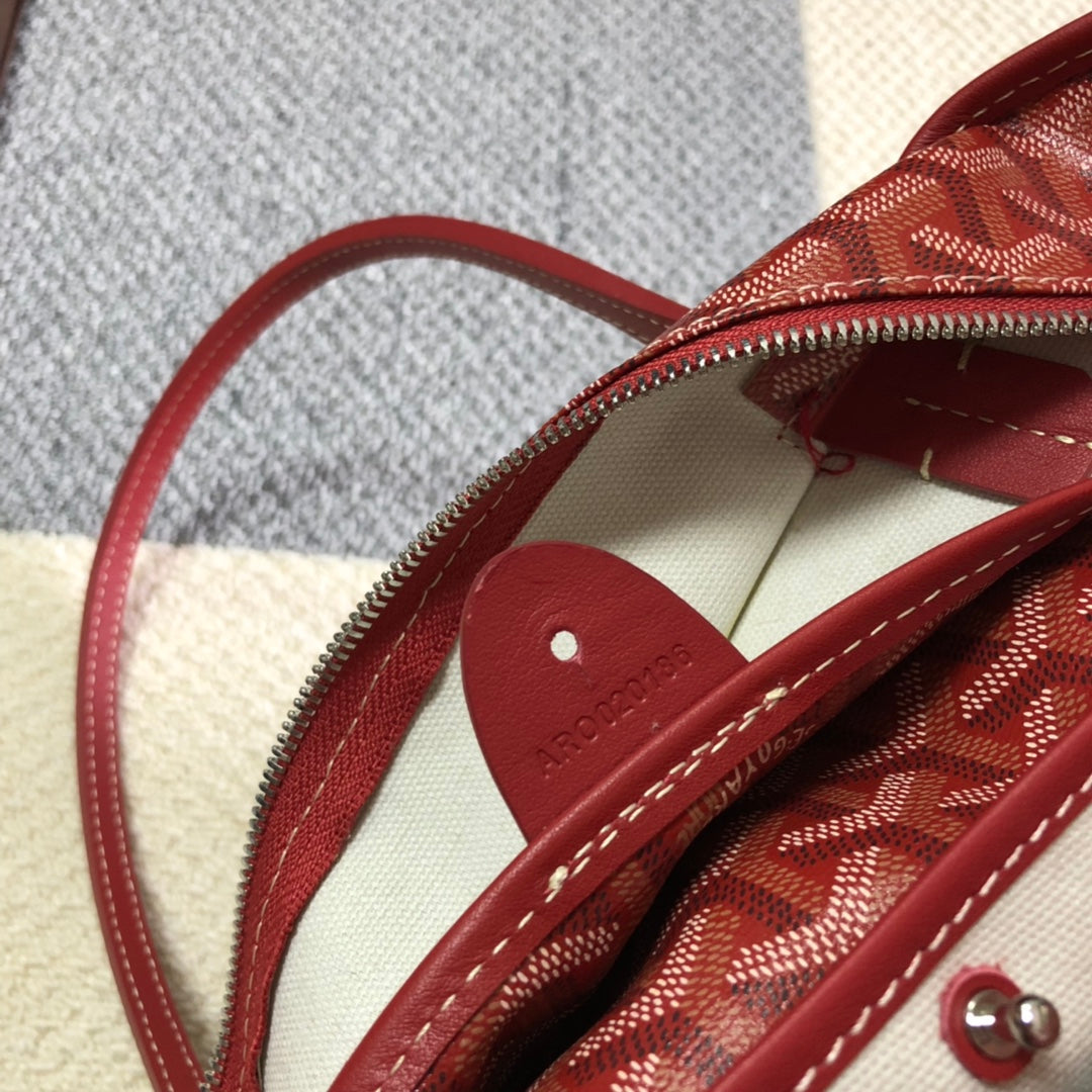 GOYARD ARTOIS PM TOTE BAG RED - Phantom Kicks