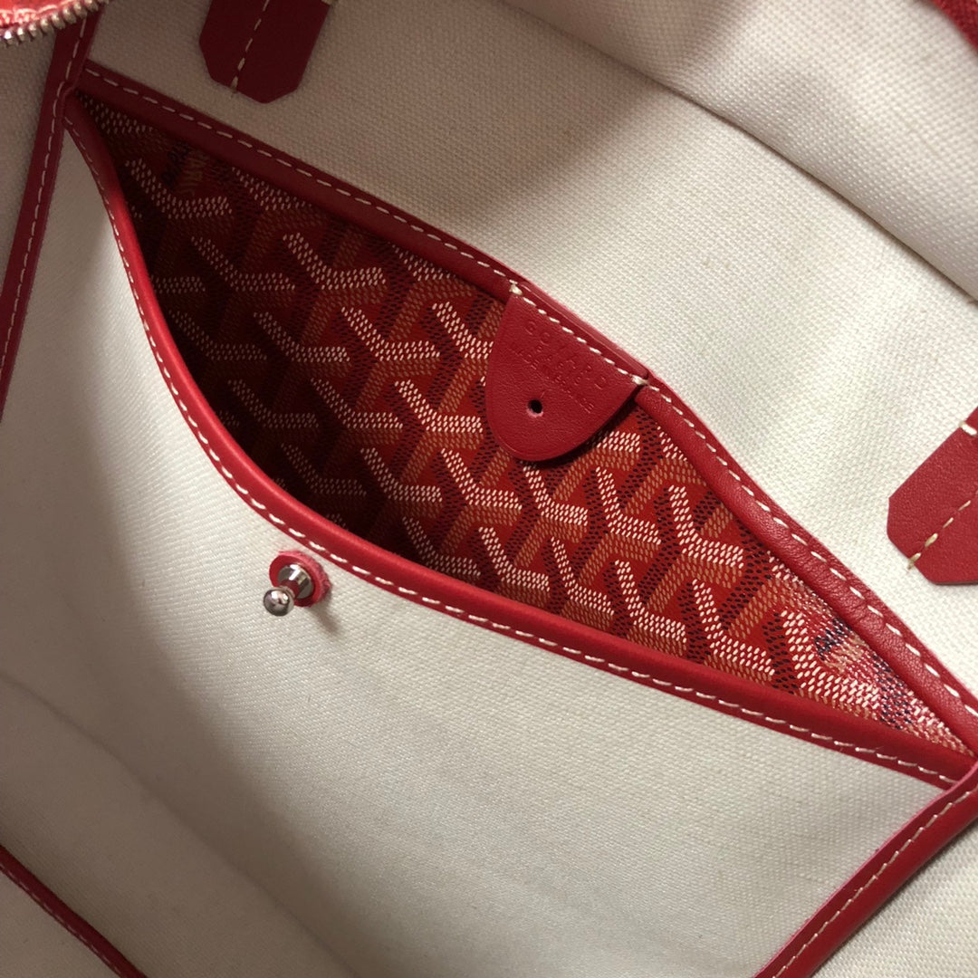GOYARD ARTOIS PM TOTE BAG RED - Phantom Kicks