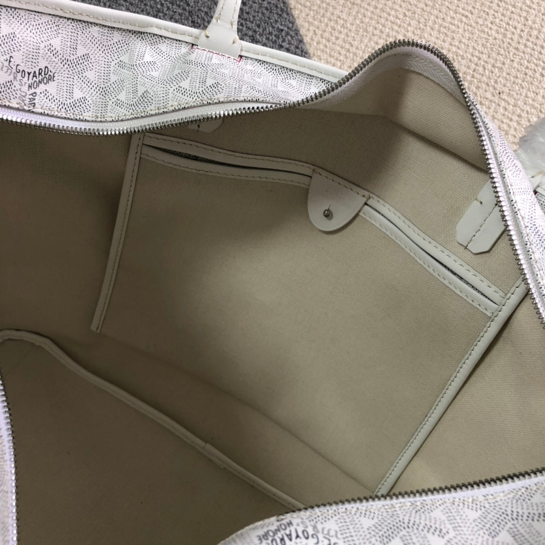 GOYARD ARTOIS PM TOTE BAG WHITE - Phantom Kicks