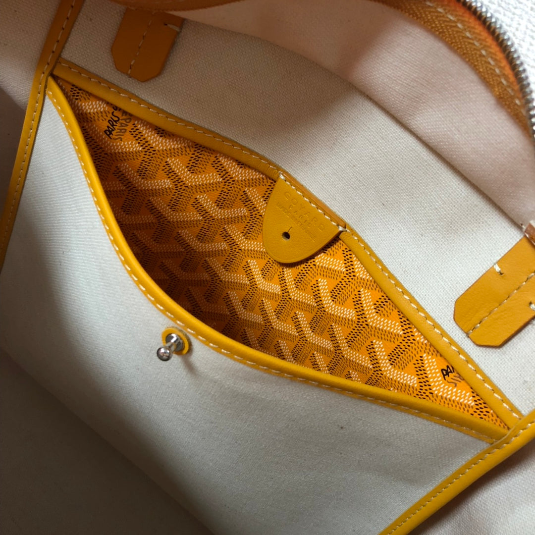GOYARD ARTOIS PM TOTE BAG YELLOW - Phantom Kicks