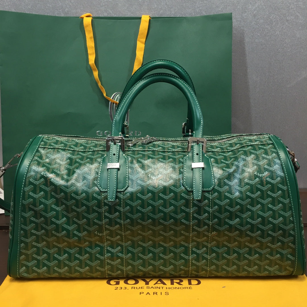 GOYARD BOSTON 50 TRAVEL BAG GREEN - Phantom Kicks