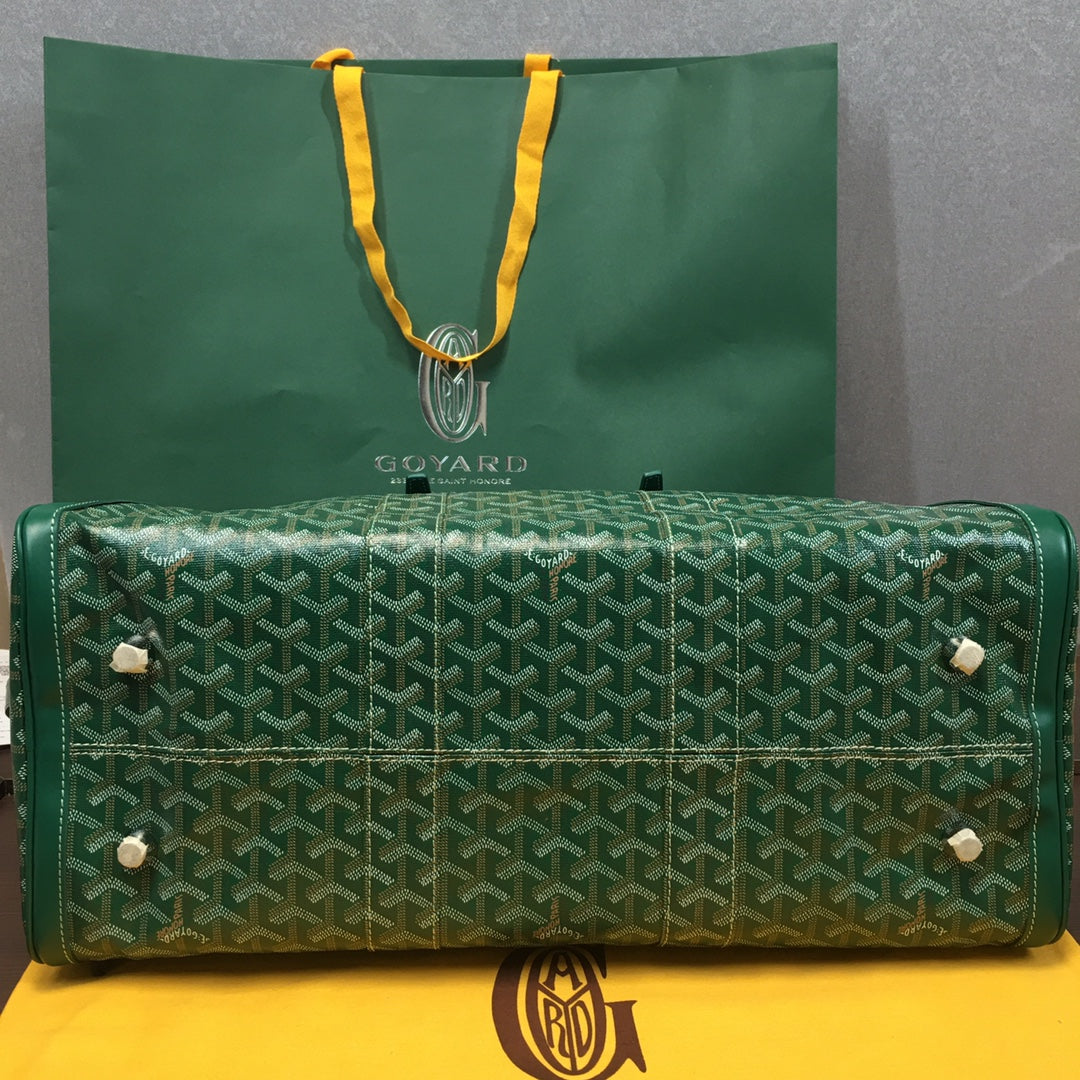 GOYARD BOSTON 50 TRAVEL BAG GREEN - Phantom Kicks