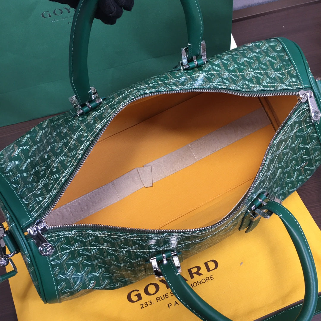 GOYARD BOSTON 50 TRAVEL BAG GREEN - Phantom Kicks