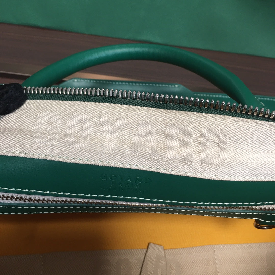 GOYARD BOSTON 50 TRAVEL BAG GREEN - Phantom Kicks