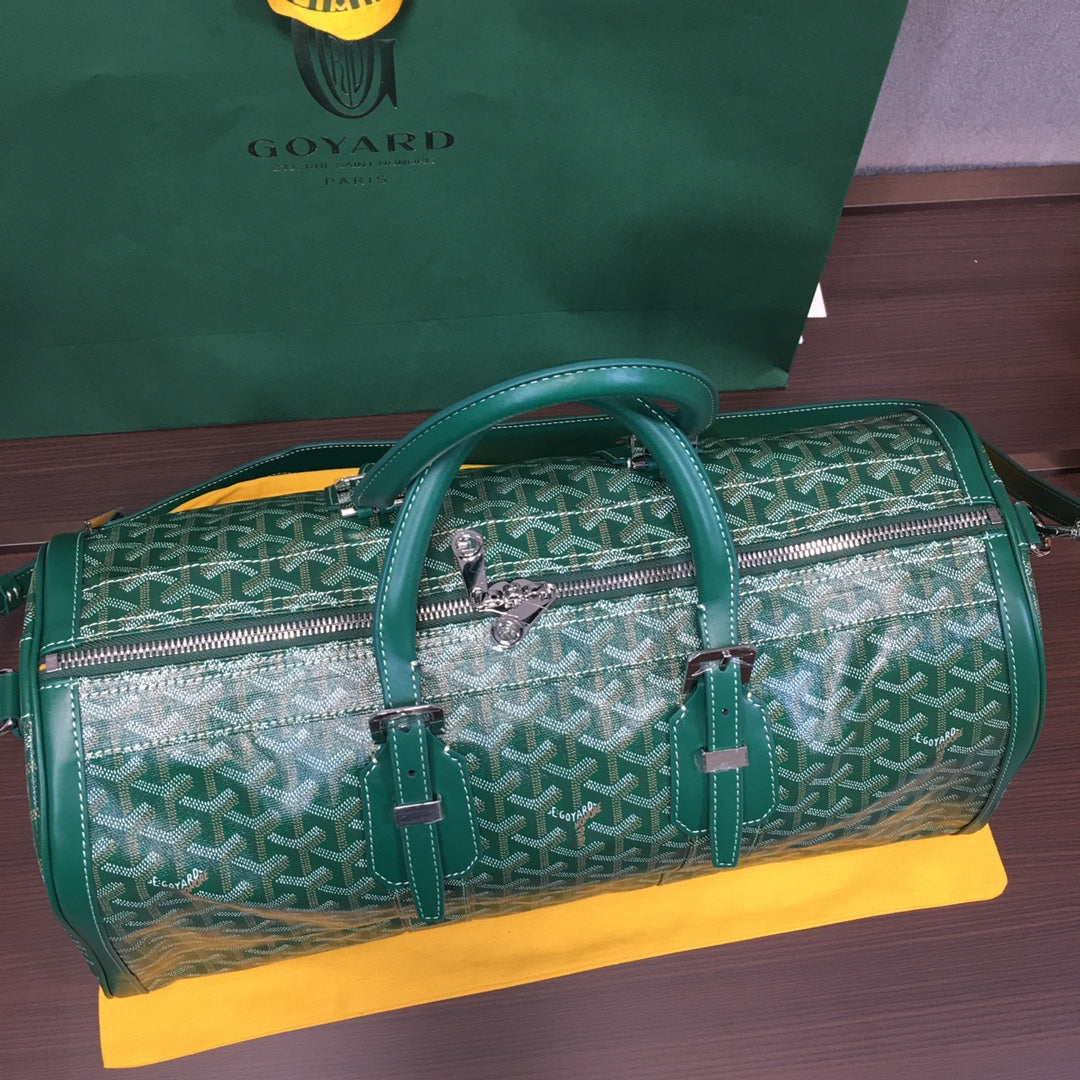 GOYARD BOSTON 50 TRAVEL BAG GREEN - Phantom Kicks