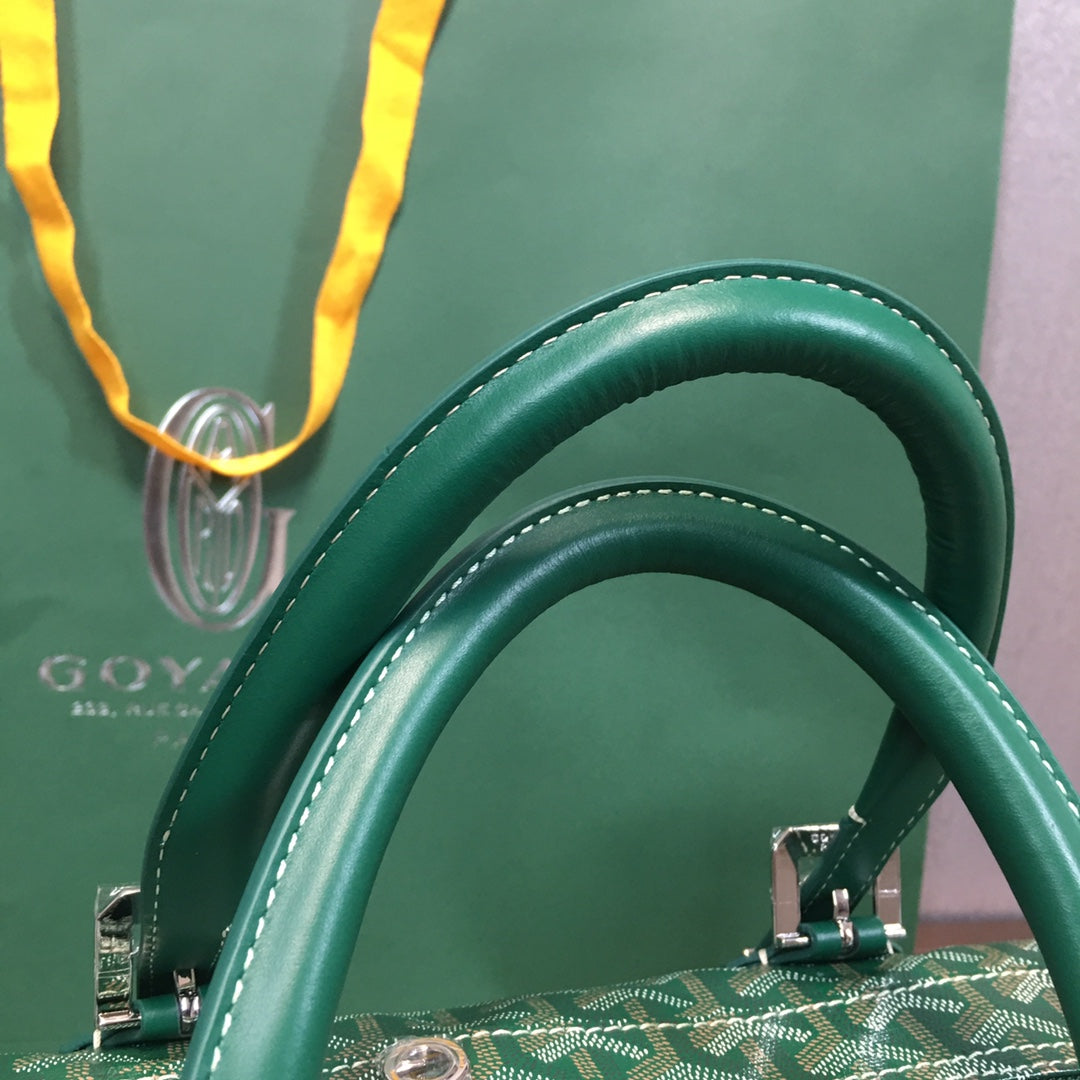 GOYARD BOSTON 50 TRAVEL BAG GREEN - Phantom Kicks
