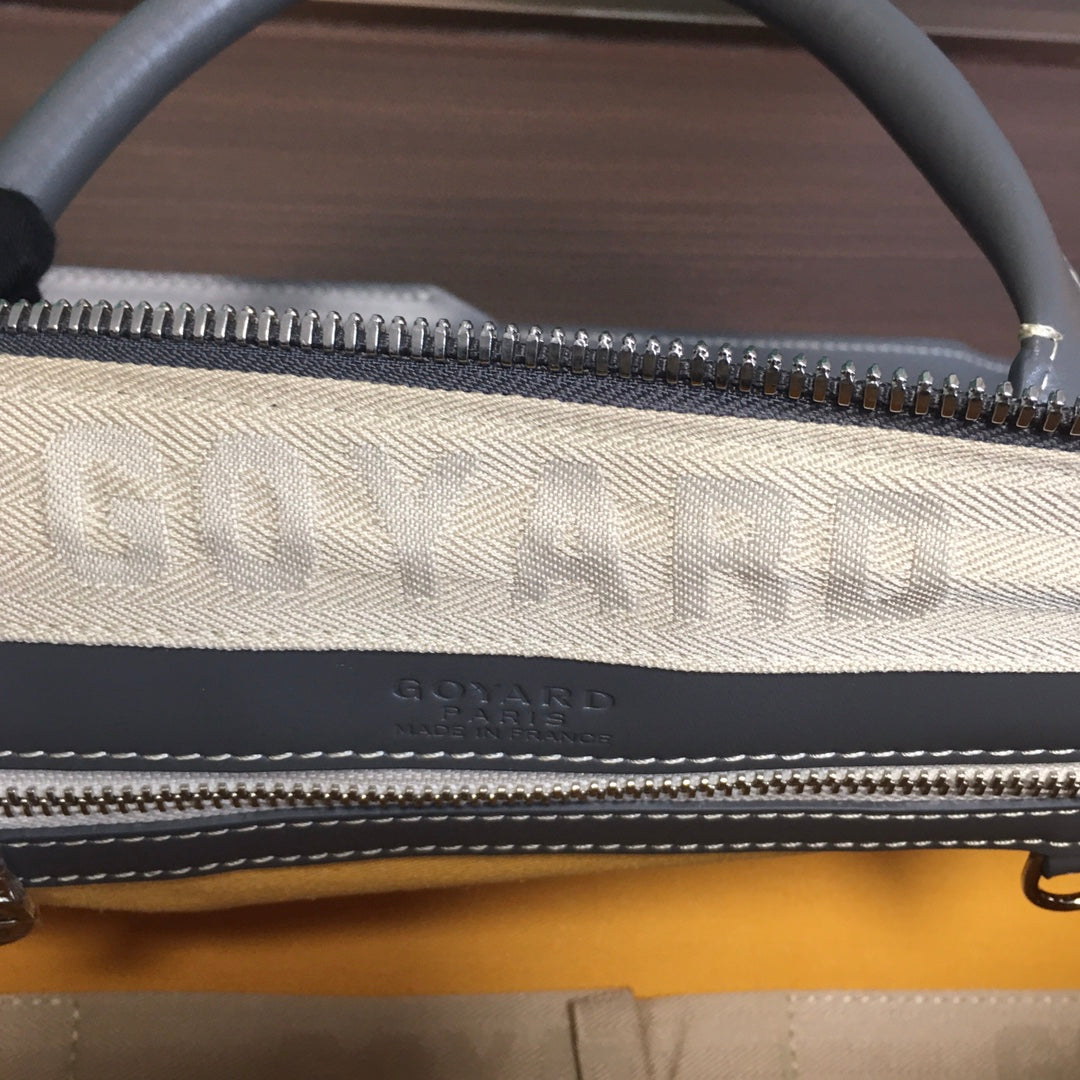 GOYARD BOSTON 50 TRAVEL BAG GREY - Phantom Kicks