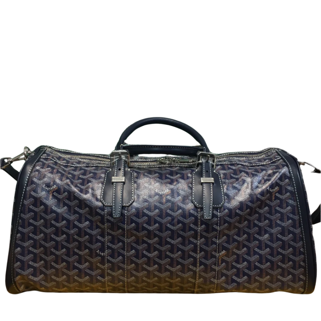 GOYARD BOSTON 50 TRAVEL BAG NAVY - Phantom Kicks