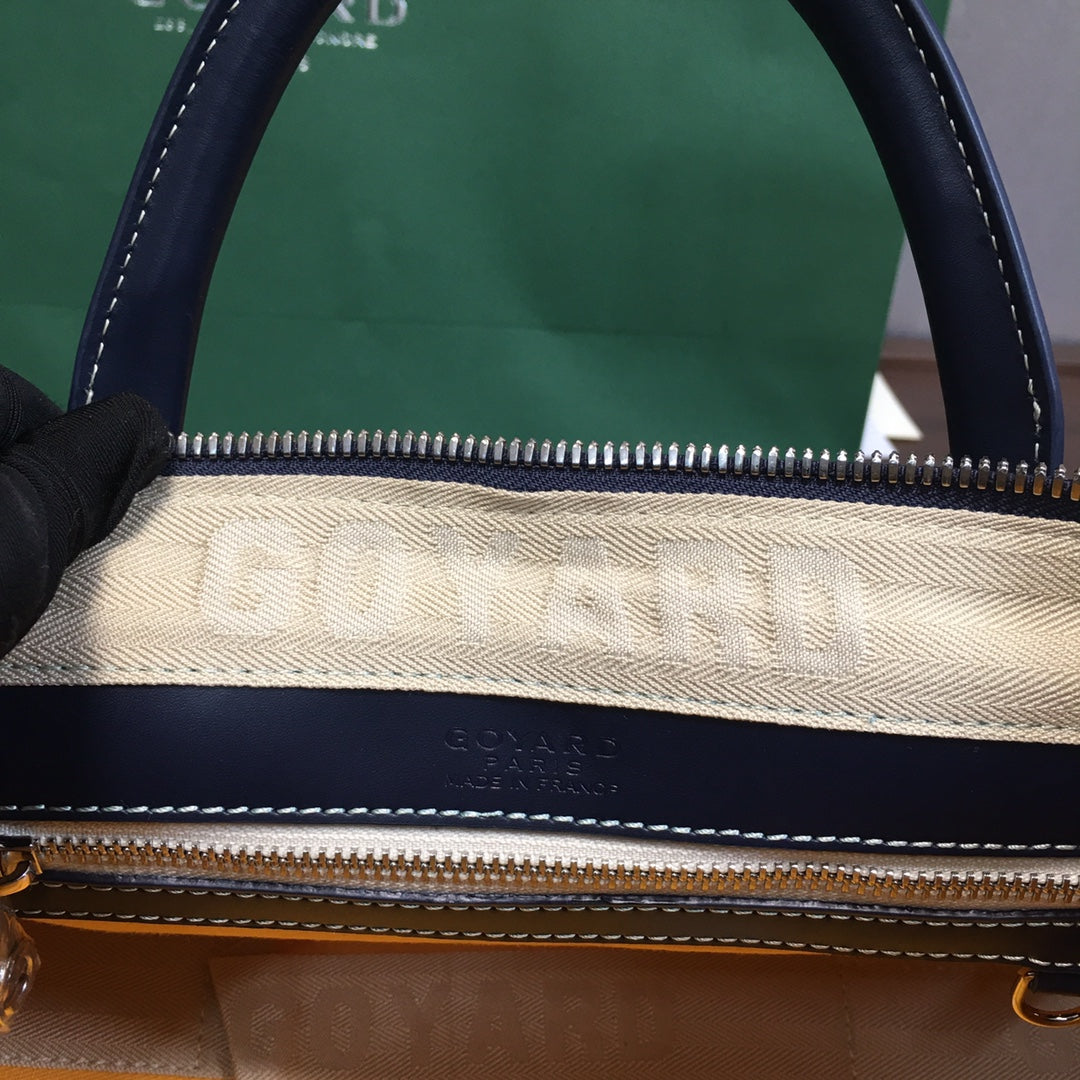 GOYARD BOSTON 50 TRAVEL BAG NAVY - Phantom Kicks