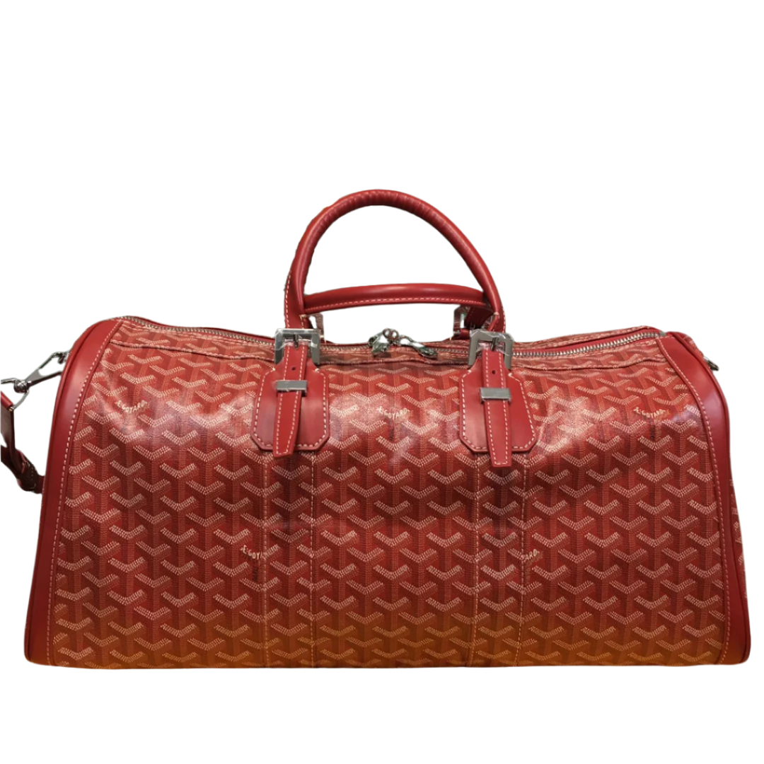 GOYARD BOSTON 50 TRAVEL BAG RED - Phantom Kicks