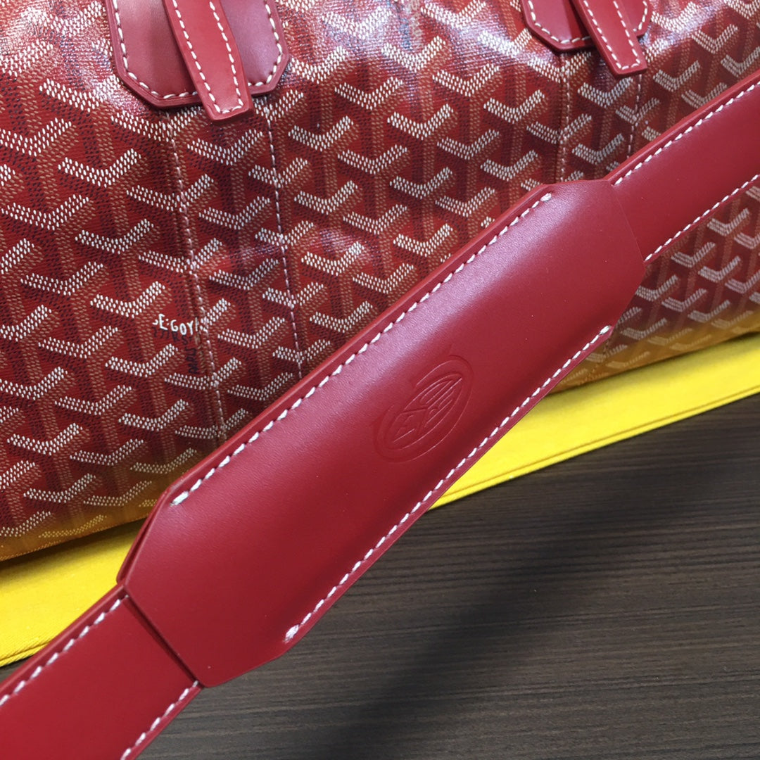 GOYARD BOSTON 50 TRAVEL BAG RED - Phantom Kicks