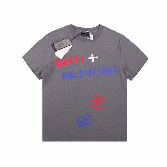 GUCCI x BALENCIAGA T-SHIRT GRAY - Phantom Kicks