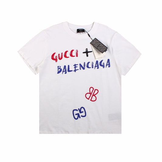 GUCCI x BALENCIAGA T-SHIRT WHITE - Phantom Kicks