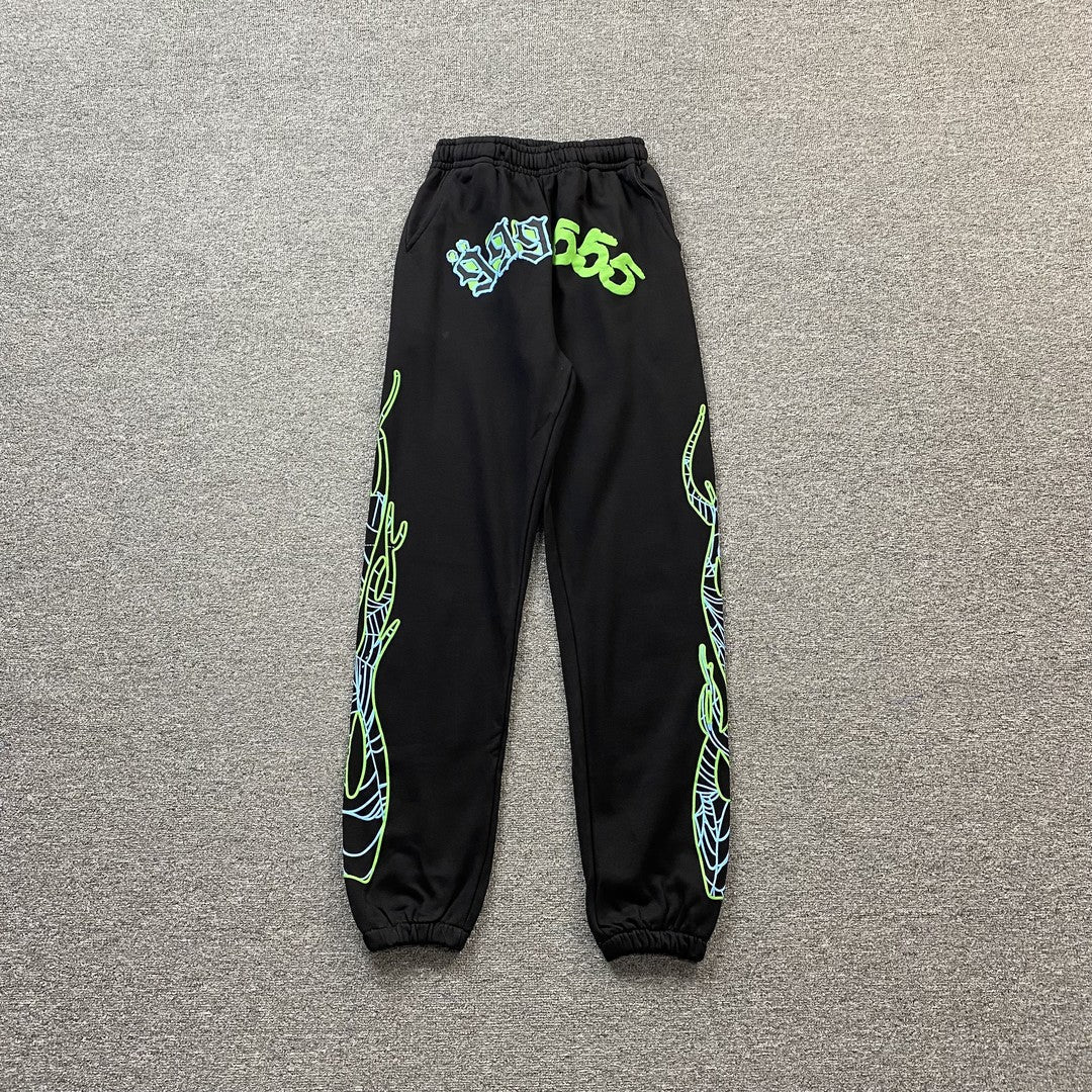 JUICE WRLD x SP5DER SWEATPANTS BLACK - Phantom Kicks