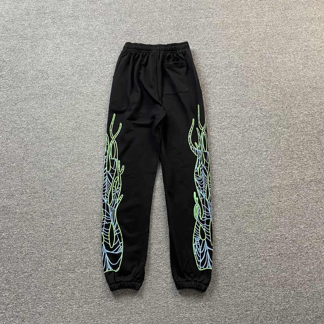 JUICE WRLD x SP5DER SWEATPANTS BLACK - Phantom Kicks