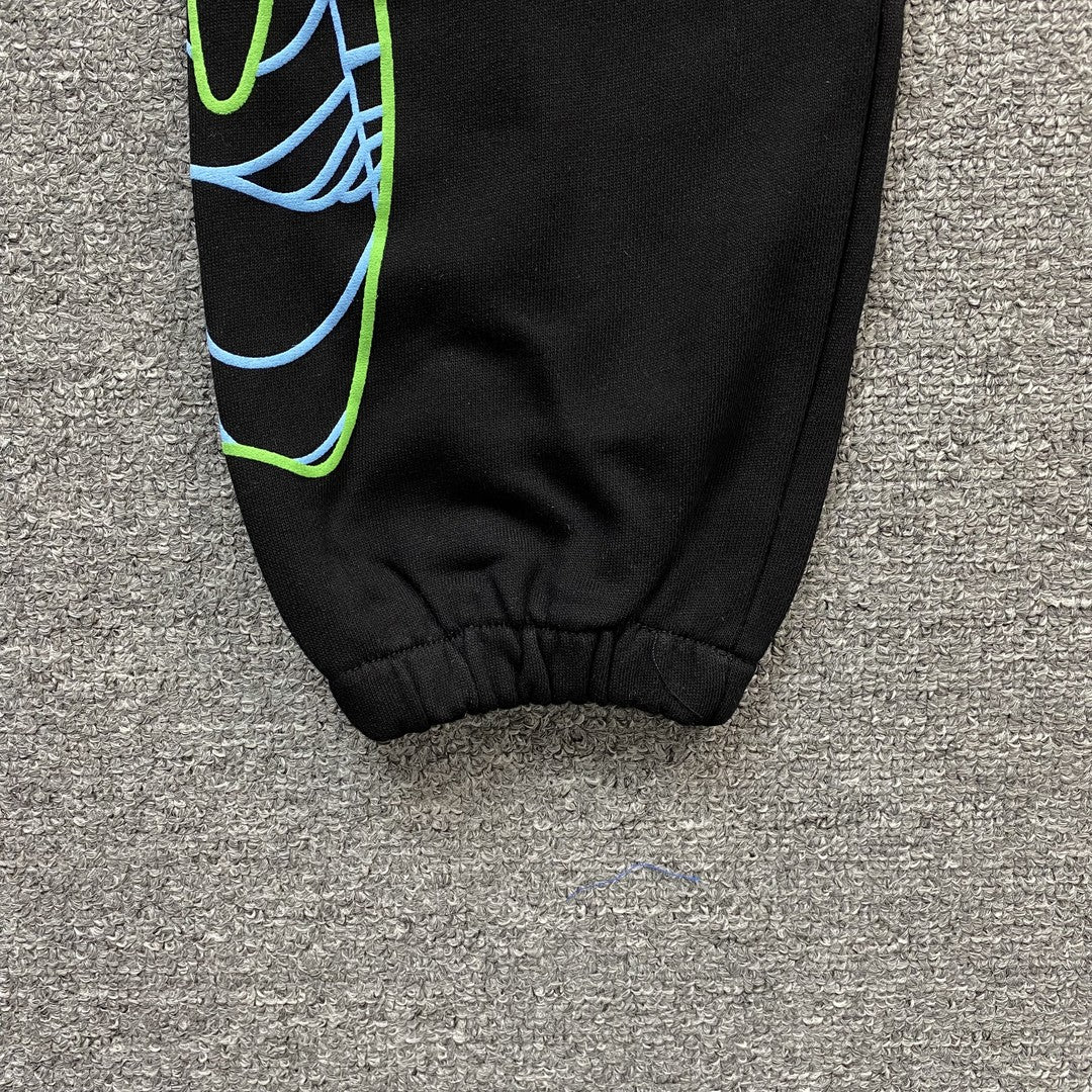 JUICE WRLD x SP5DER SWEATPANTS BLACK - Phantom Kicks