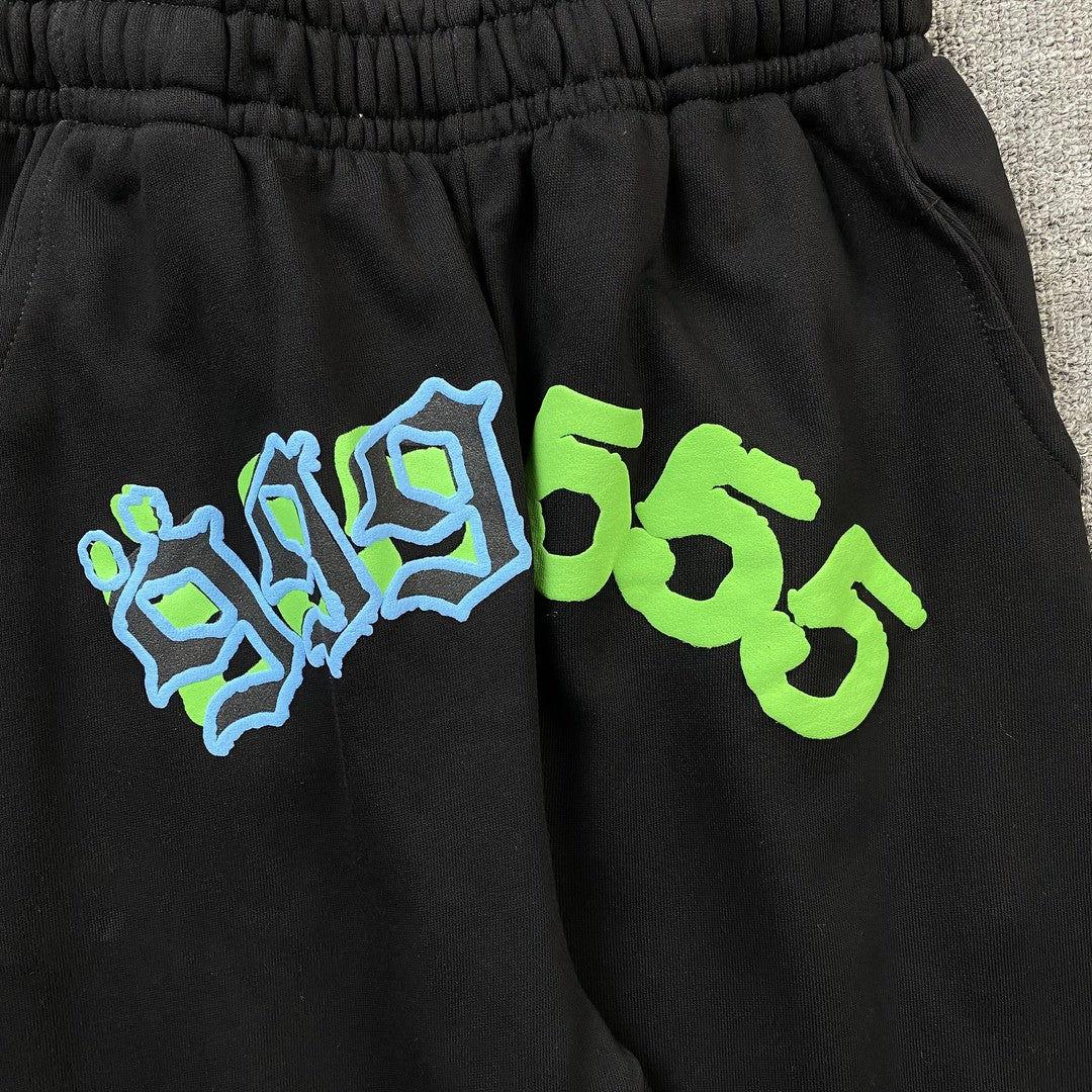 JUICE WRLD x SP5DER SWEATPANTS BLACK - Phantom Kicks