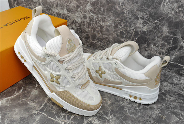 LOUIS VUITTON LV SKATE SNEAKER BEIGE WHITE - Phantom Kicks