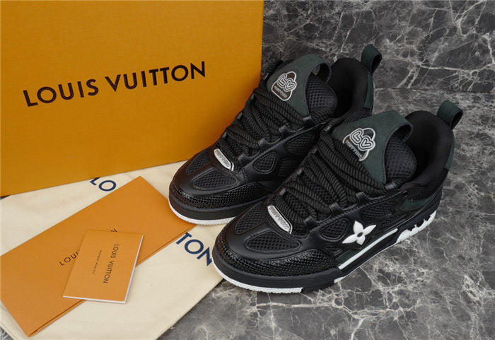LOUIS VUITTON LV SKATE SNEAKER BLACK WHITE - Phantom Kicks