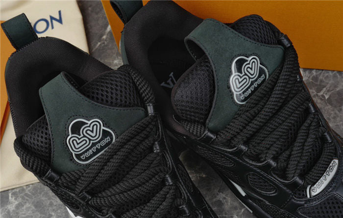 LOUIS VUITTON LV SKATE SNEAKER BLACK WHITE - Phantom Kicks