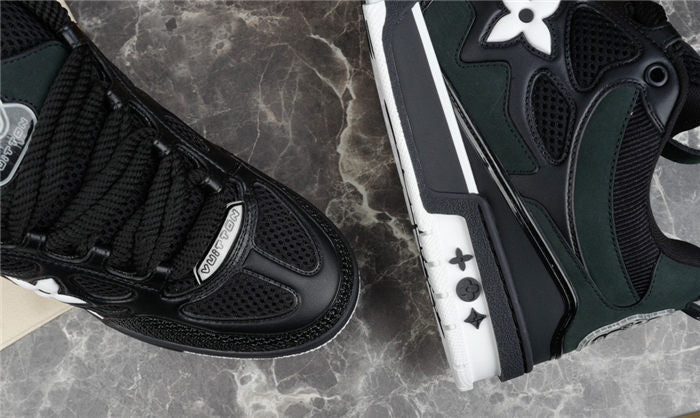 LOUIS VUITTON LV SKATE SNEAKER BLACK WHITE - Phantom Kicks