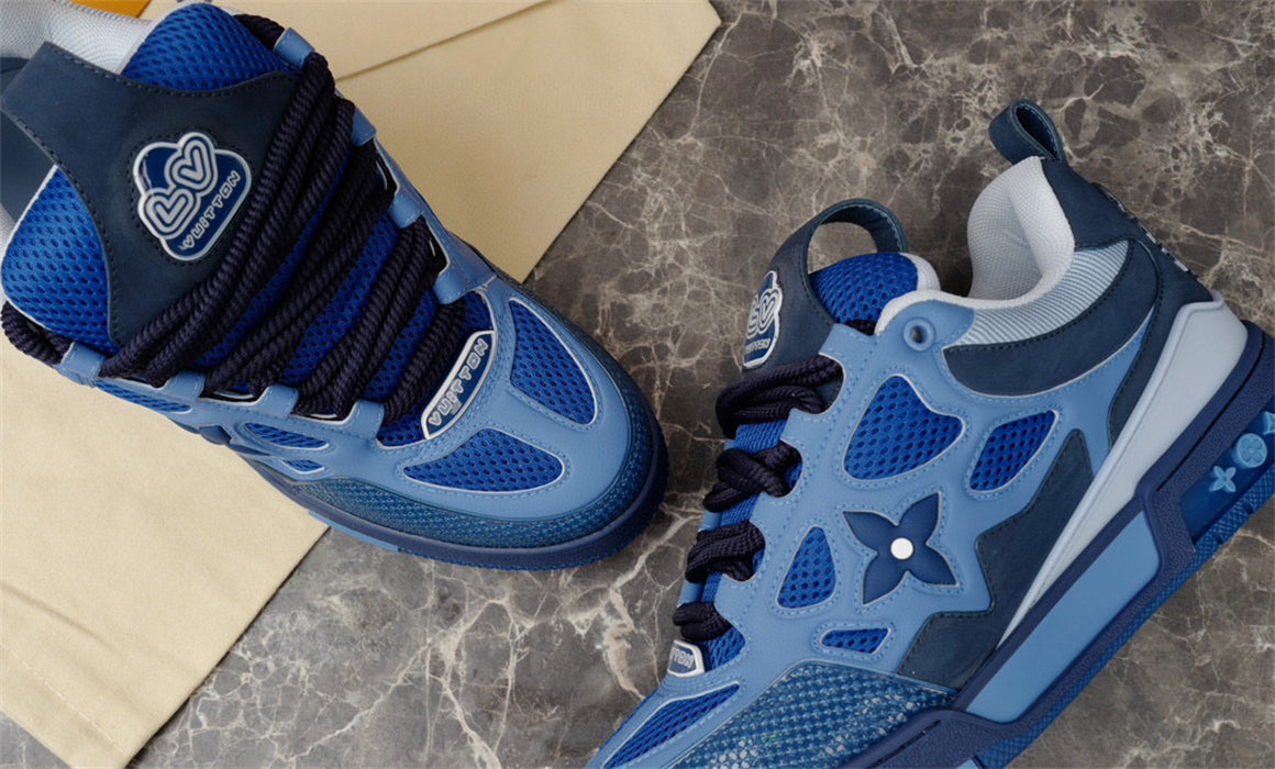 LOUIS VUITTON LV SKATE SNEAKER BLUE - Phantom Kicks