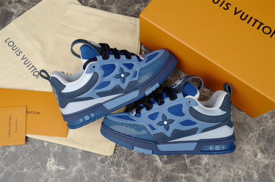LOUIS VUITTON LV SKATE SNEAKER BLUE - Phantom Kicks