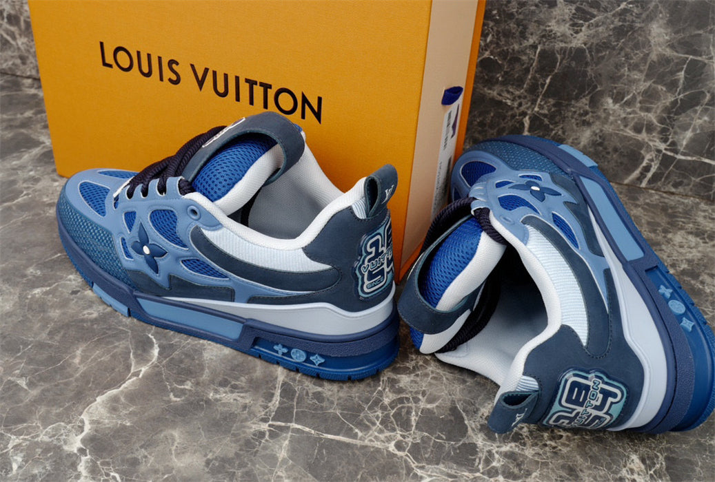 LOUIS VUITTON LV SKATE SNEAKER BLUE - Phantom Kicks