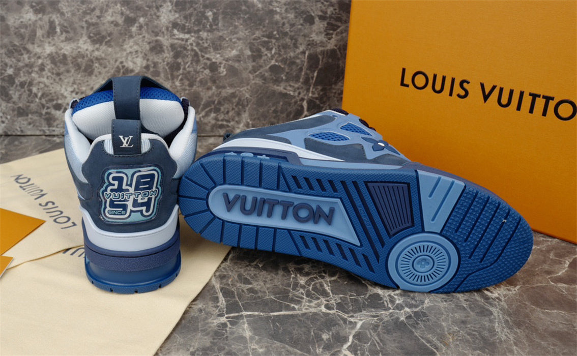 LOUIS VUITTON LV SKATE SNEAKER BLUE - Phantom Kicks