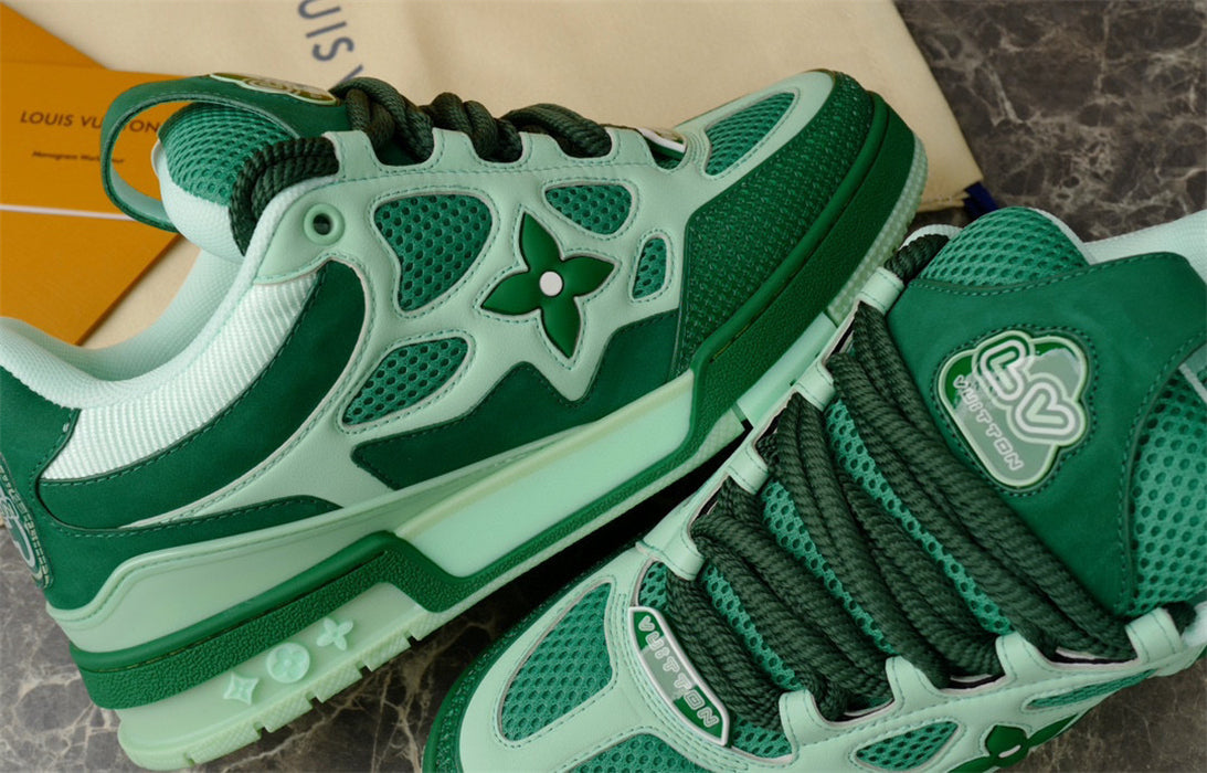LOUIS VUITTON LV SKATE SNEAKER GREEN - Phantom Kicks