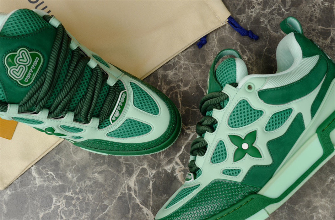 LOUIS VUITTON LV SKATE SNEAKER GREEN - Phantom Kicks