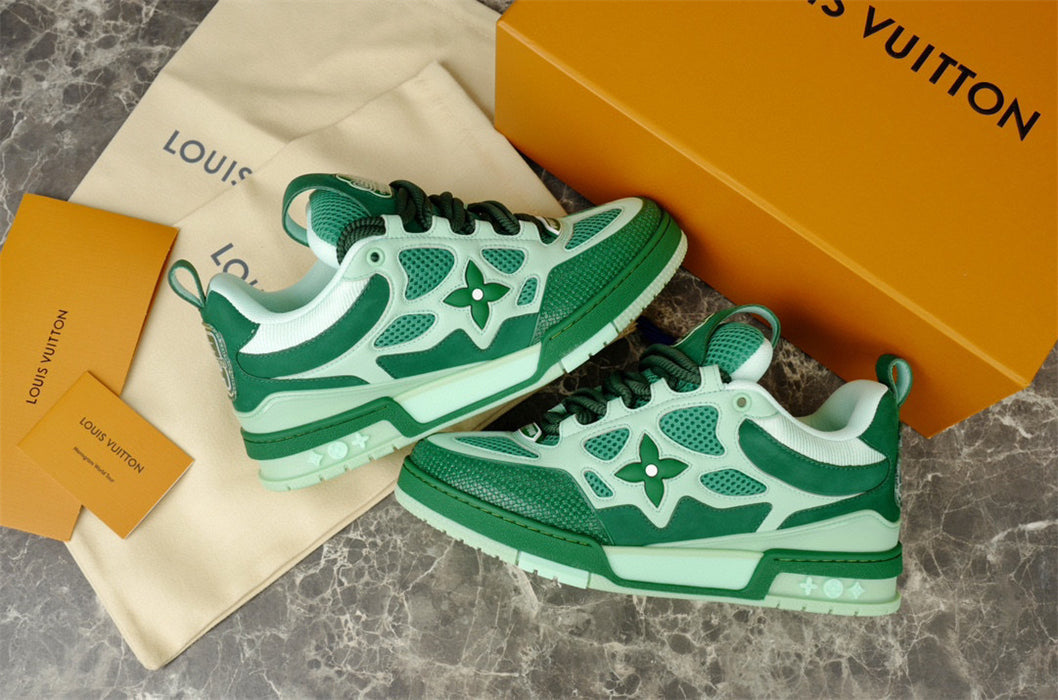 LOUIS VUITTON LV SKATE SNEAKER GREEN - Phantom Kicks