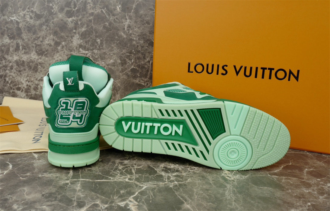 LOUIS VUITTON LV SKATE SNEAKER GREEN - Phantom Kicks