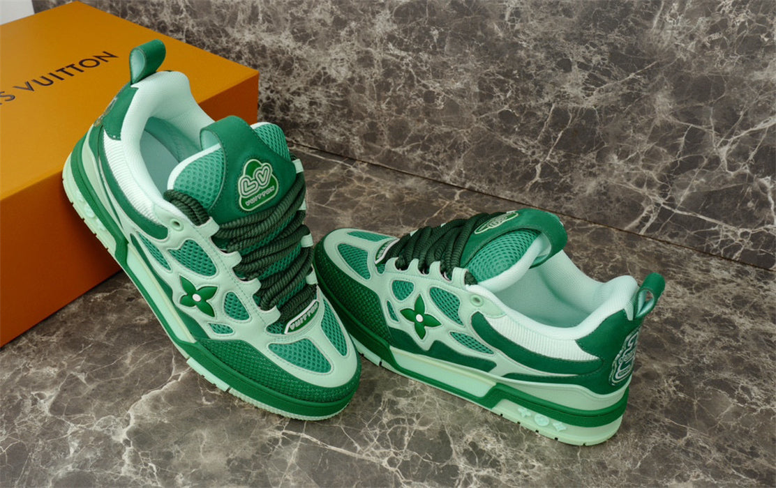 LOUIS VUITTON LV SKATE SNEAKER GREEN - Phantom Kicks