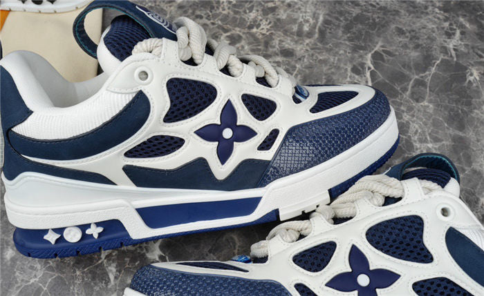 LOUIS VUITTON LV SKATE SNEAKER MARINE WHITE - Phantom Kicks