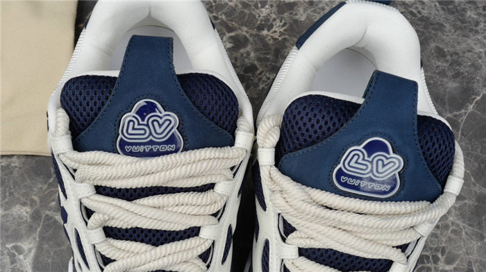 LOUIS VUITTON LV SKATE SNEAKER MARINE WHITE - Phantom Kicks