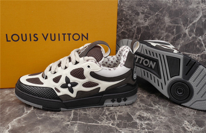 LOUIS VUITTON LV SKATE SNEAKER WHITE BLACK - Phantom Kicks